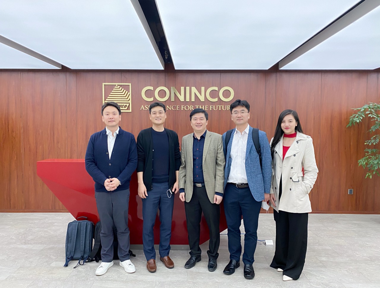 Tập đoàn SEJONG E & C Hàn Quốc tới thăm và làm việc tại CONINCO 